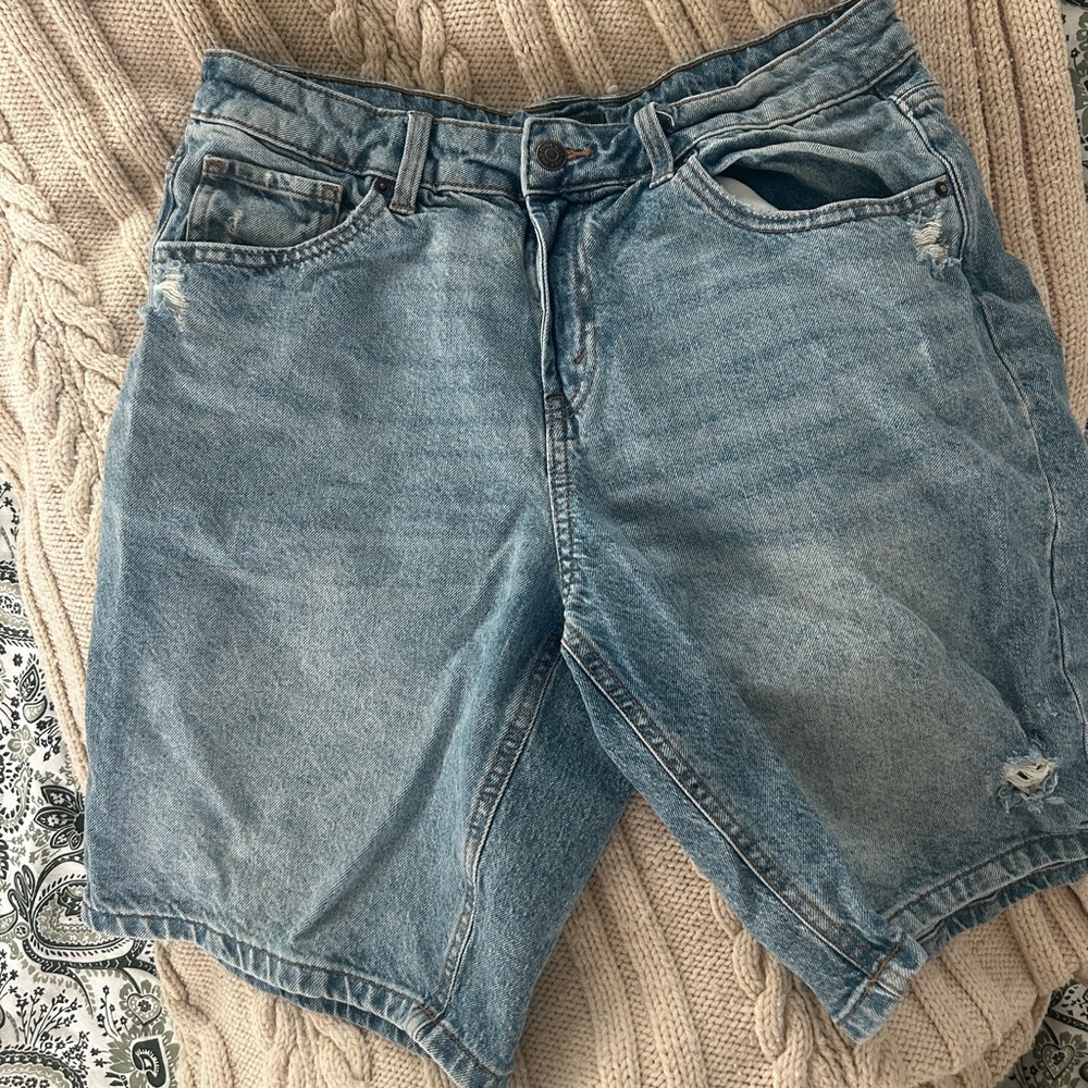 Wild Fable Light Blue Denim Shorts
